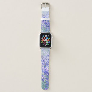PURPLE PETALED FLOWERS APPLE WATCH BAND