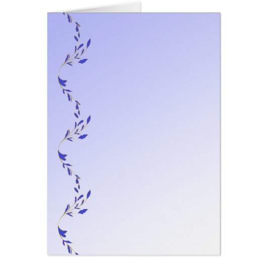 Purple Petals (portrait) Cards (Front)