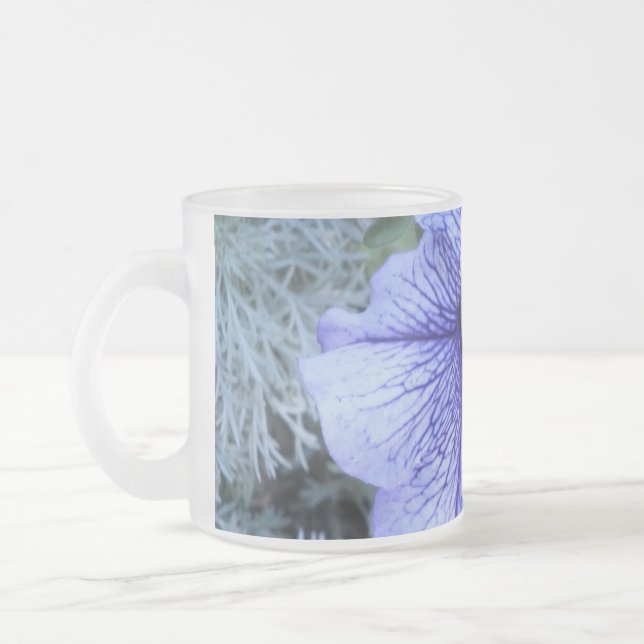 Purple Petunia Mug (Left)