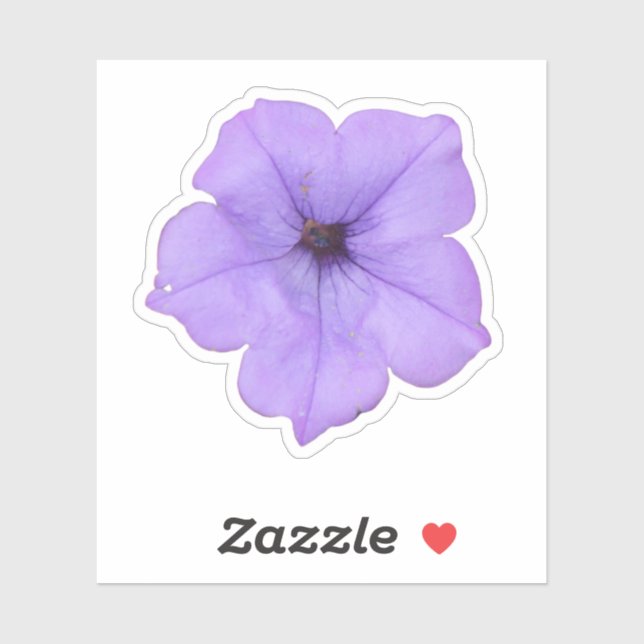 Purple Petunia Sticker (Sheet)