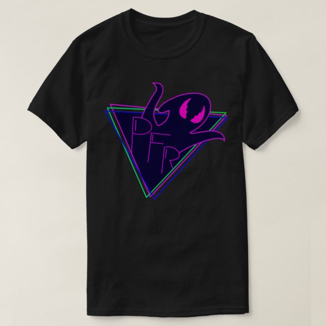Purple Phantom Logo T-Shirt (Design Front)