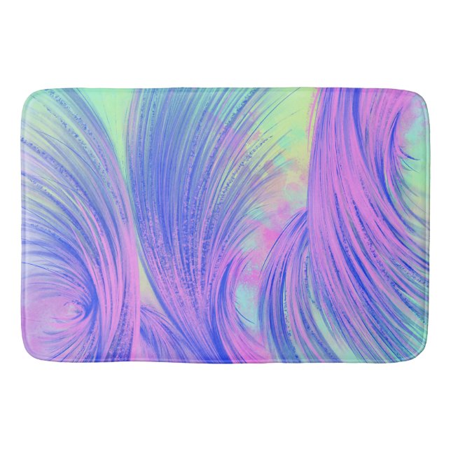 Purple Phoenix Bath Mat (Front)