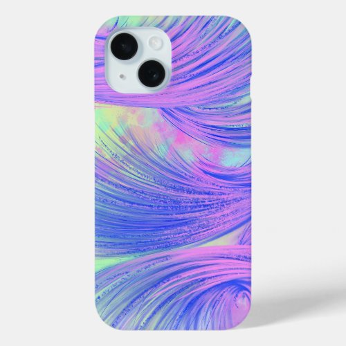 Purple Phoenix iPhone 15 Case