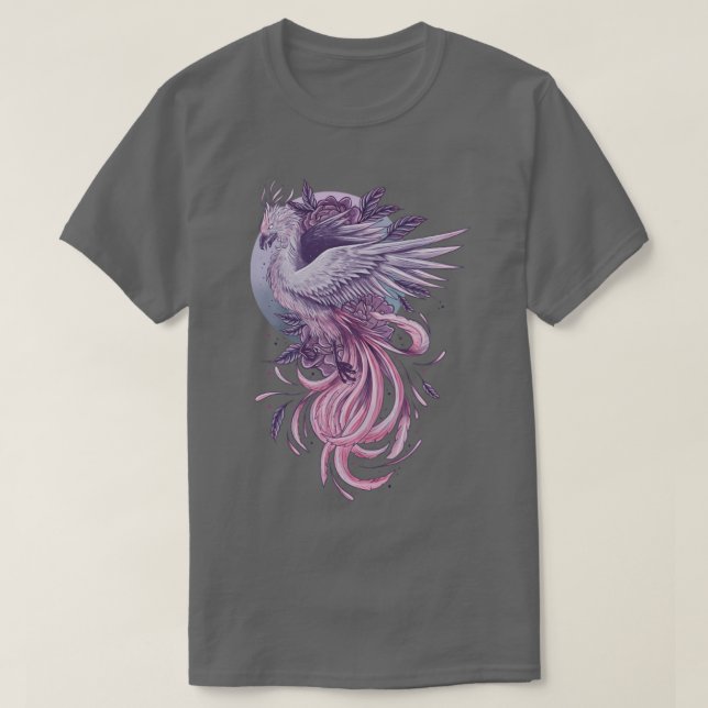 Purple phoenix T-Shirt (Design Front)