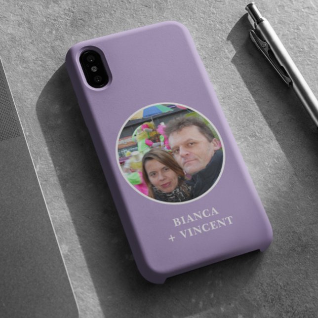 Purple Photo Case-Mate iPhone Case (Creator Uploaded)