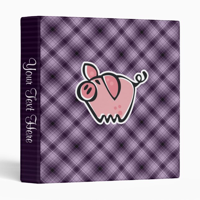 Purple Pig Binder (Front/Spine)