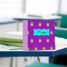 Purple Pineapple Fun Kawaii