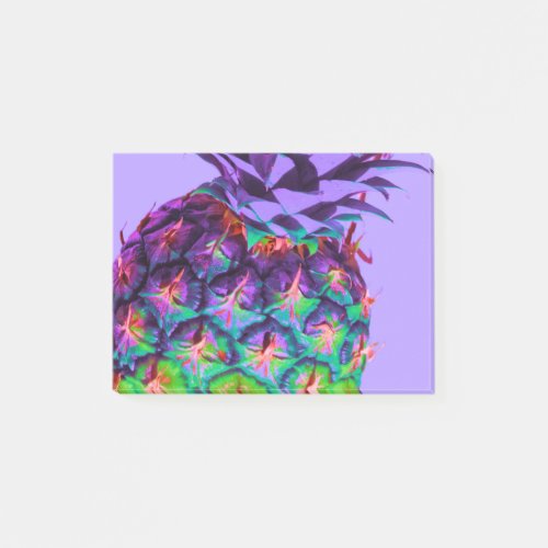 purple pineapple post_it notes