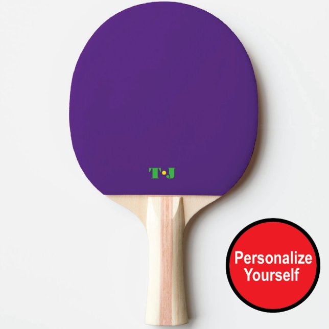 Purple Ping Pong Paddle (Creator Uploaded)