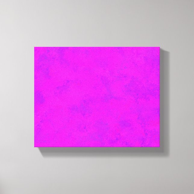 Purple Pink Abstract Pattern Canvas Print (Front)