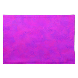 Purple Pink Abstract Pattern Cloth Placemat