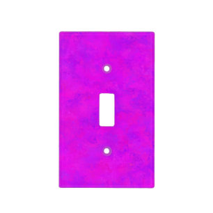Purple Pink Abstract Pattern Light Switch Cover