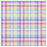 Purple, Pink and Blue Girly Plaid Fabric
