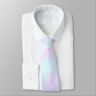 purple pink aqua pastel colors neck tie