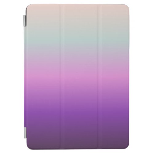 purple pink blue blurry gradient colors iPad air cover