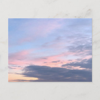 Purple Pink Blueish Sky Postcards