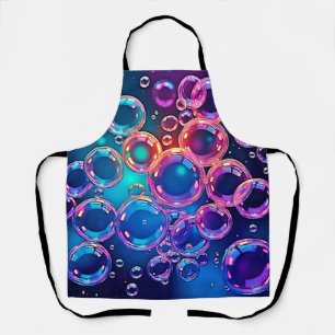 Purple Pink Bubble Magic Apron