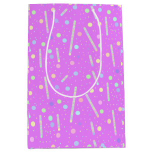 Purple pink cute aesthetic Gift Bag