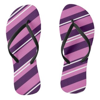 Purple & pink Flip Flops