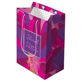 Purple Pink Floral Pattern 