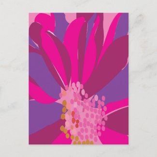 Purple Pink Floral Pattern