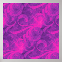 purple swirls and flourishes