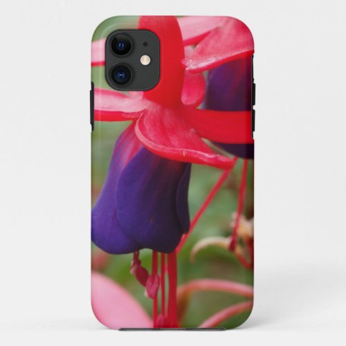 Purple Pink Flowers iPhone SE  iPhone 55S iPhone 11 Case