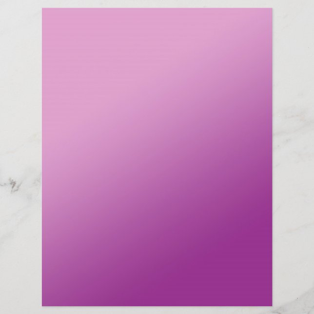 Purple Pink Gradient Paper (Front)