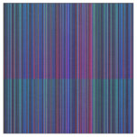 Purple pink green aqua blue stripe  fabric