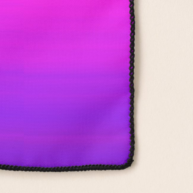 Purple Pink Magenta Abstract Pattern Chiffon Scarf