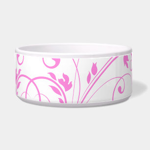 Purple & Pink Modern Floral Bowl