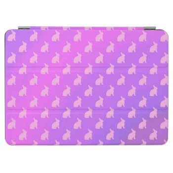 Purple Pink Pastel Bunny Background Bunnies Ipad Air Cover by ZZ_Templates at Zazzle