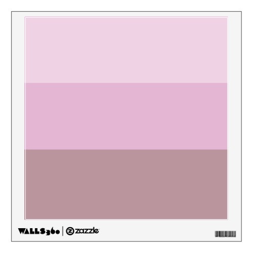 Purple Pink Striped Ombre Wall Decal