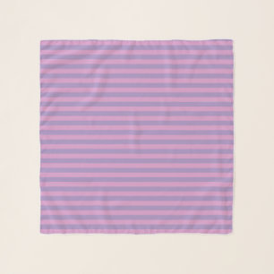Purple Pink Stripes Seamless Pattern Scarf