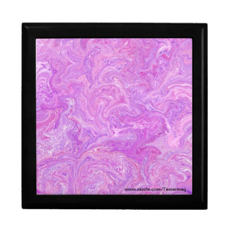 Purple & Pink Swirl Keepsake Box