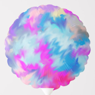 Purple Pink Teal Balloon