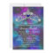 Purple Pink Teal Blue Quinceanera