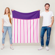 Purple Pink White Stripes