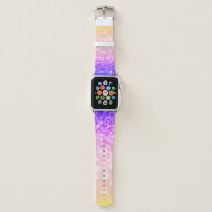 PURPLE Pink YELLOW CRYSTAL Apple Watch Band
