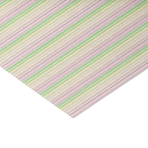 Purple Pink Yellow Green Stripes Tissue Paper