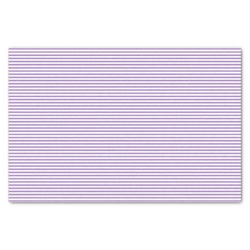 Purple Pinstripes Tissue Paper