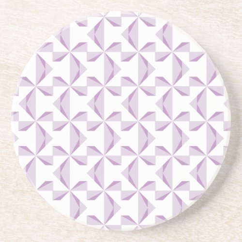 Purple Pinwheels Coaster