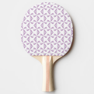 Purple Pinwheels Ping-Pong Paddle