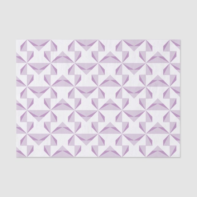 Purple Pinwheels Tissue Paper (Front)