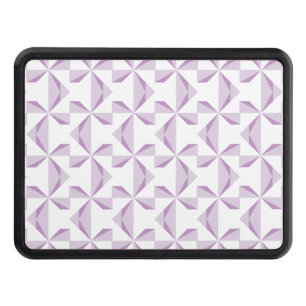 Purple Pinwheels Trailer Hitch Cover