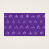 Purple Pirate Ship Pattern. (Back)