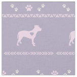 purple pitty pattern fabric