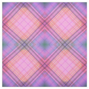Purple Plaid Fabric