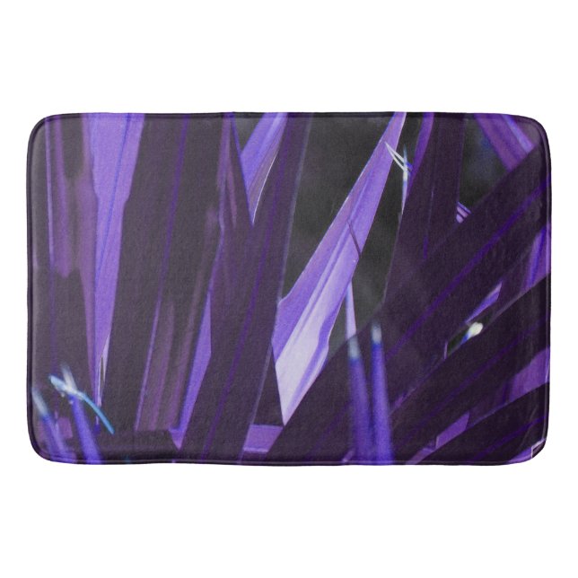 Purple Please Bath Mat (Front)