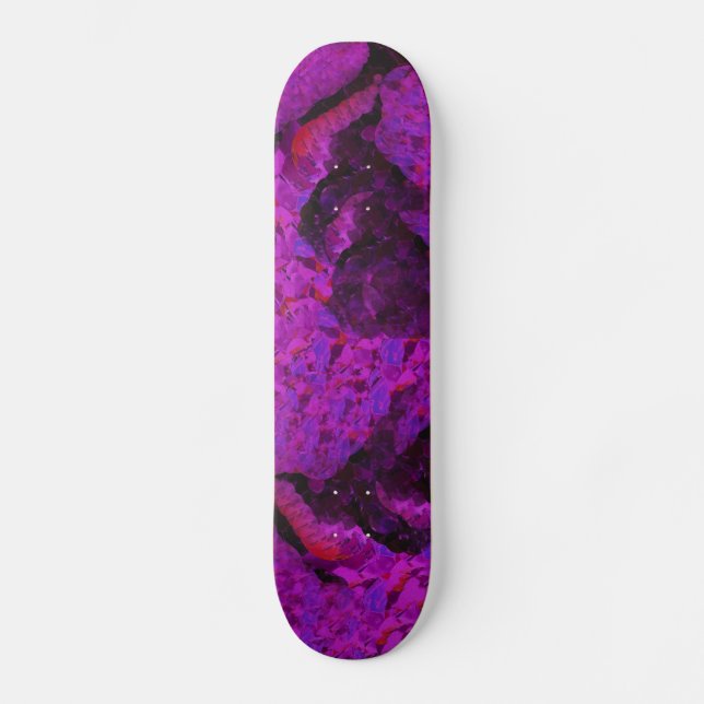 Purple Pleaser Skateboard Deck (Front)